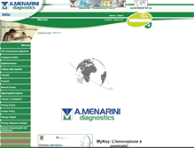 Tablet Screenshot of menarinidiagnostics.it
