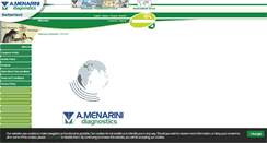Desktop Screenshot of en.menarinidiagnostics.ch