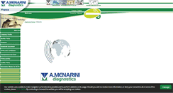 Desktop Screenshot of en.menarinidiagnostics.fr